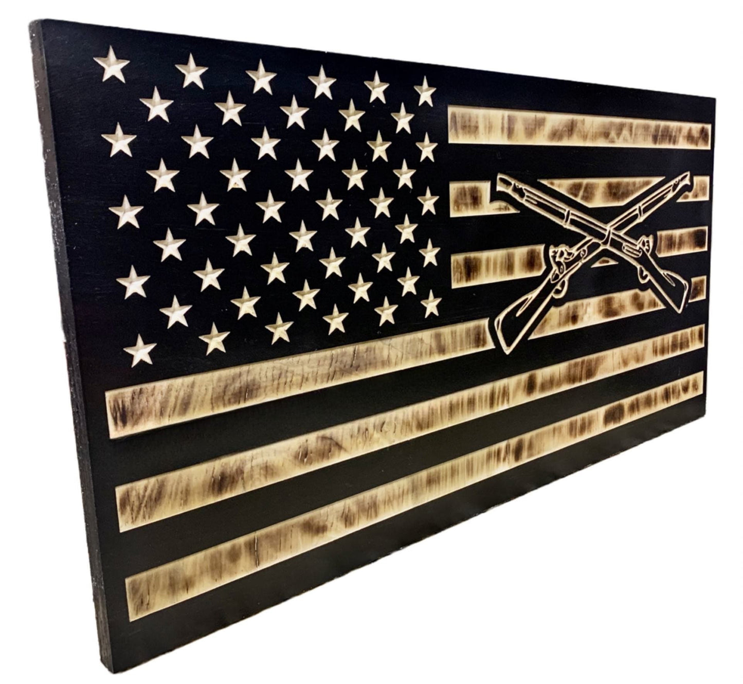 US Infantry Flag | American Flag | Grunt | 11B | Cross Rifles